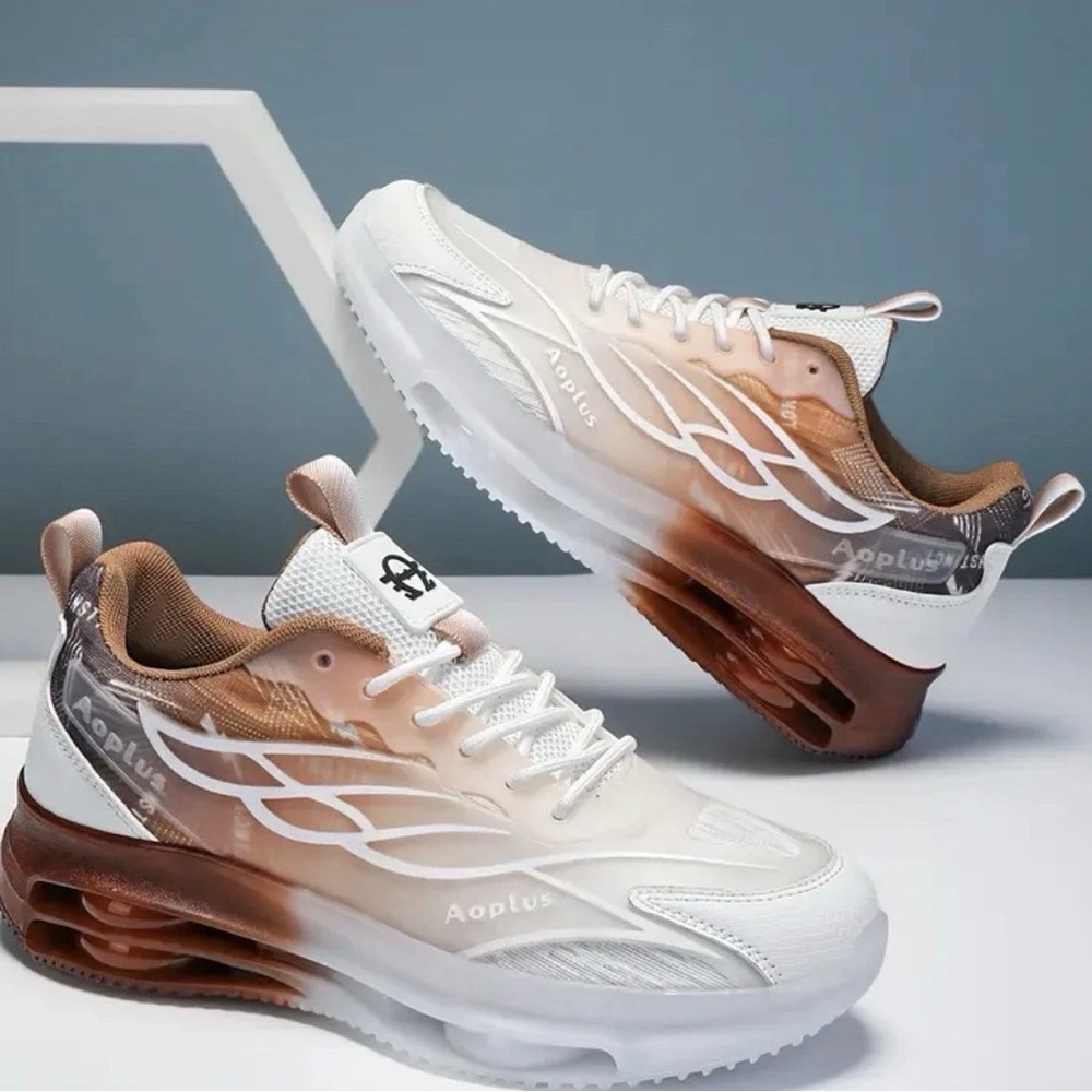 Stylish Gradient Sneakers - Picture 4 of 4
